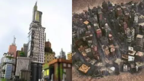 数字丹麦Minecraft重建