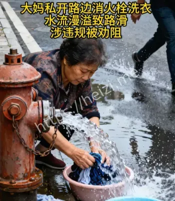 大妈消火栓洗衣